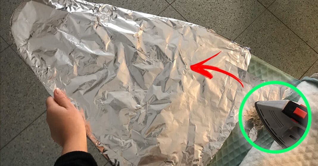 tabla de planchar de aluminio