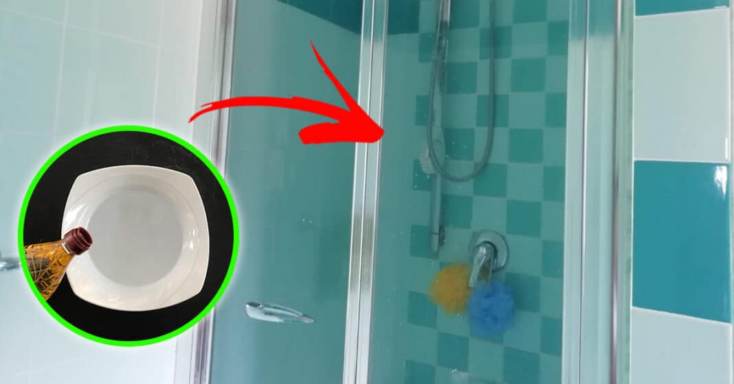 Limpiar las ventanas de la ducha